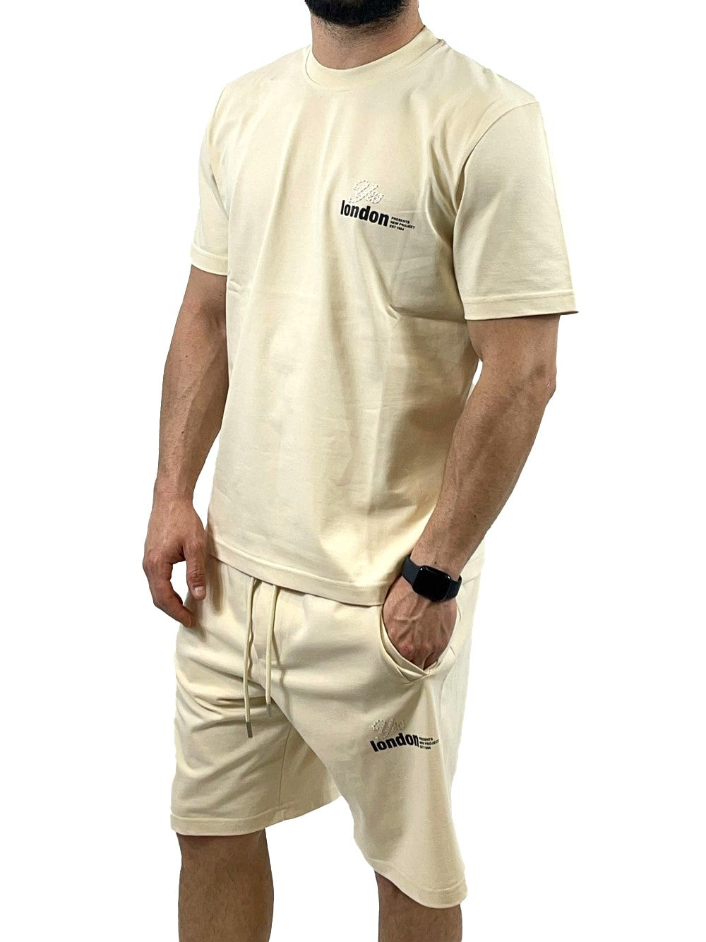 YES LONDON T-SHIRT PANNA XM4205