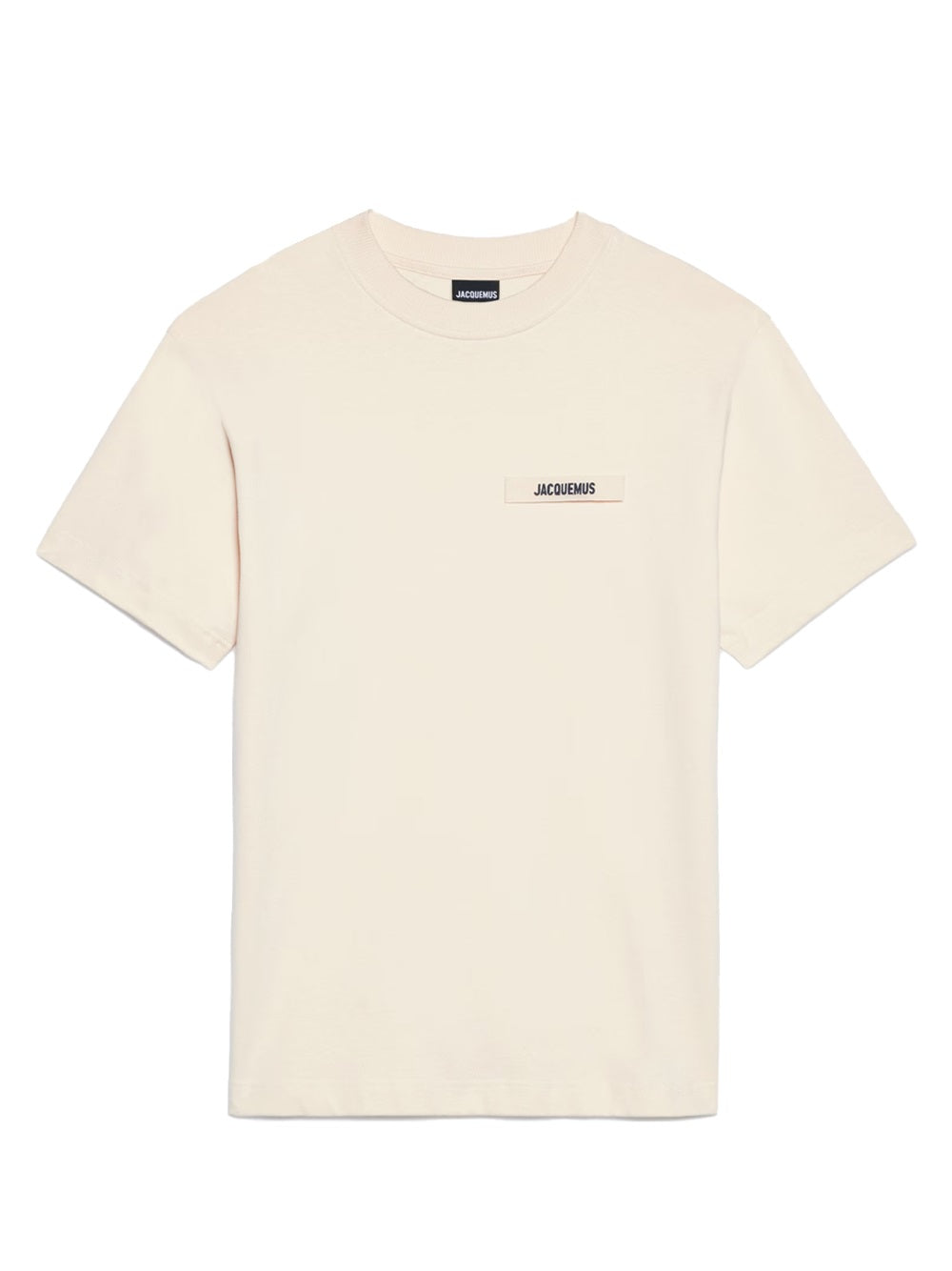 JACQUEMUS LE TSHIRT GROS GRAIN BEIGE