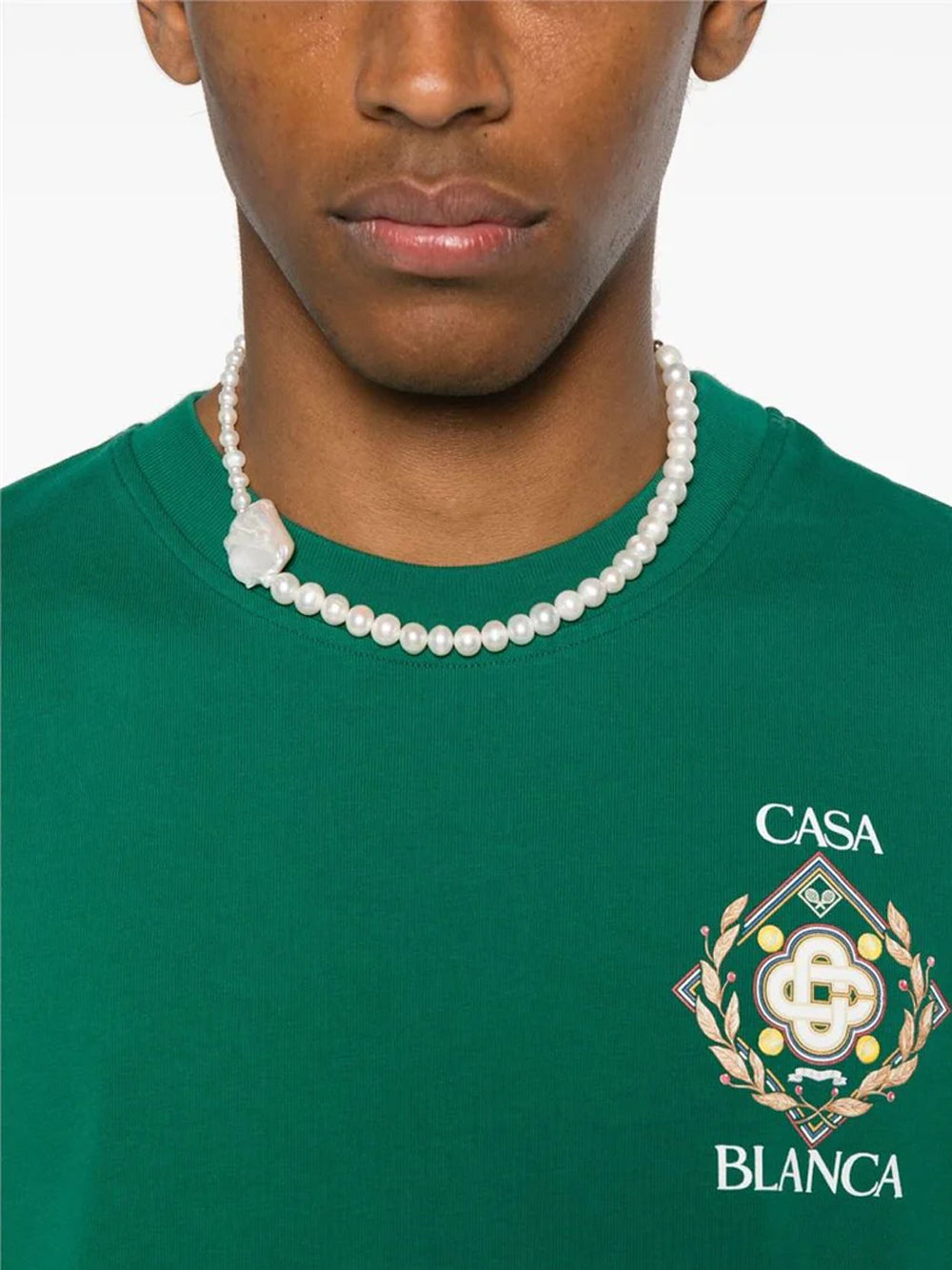 CASABLANCA CHAMPIONSHIP DIAMOND T-SHIRT