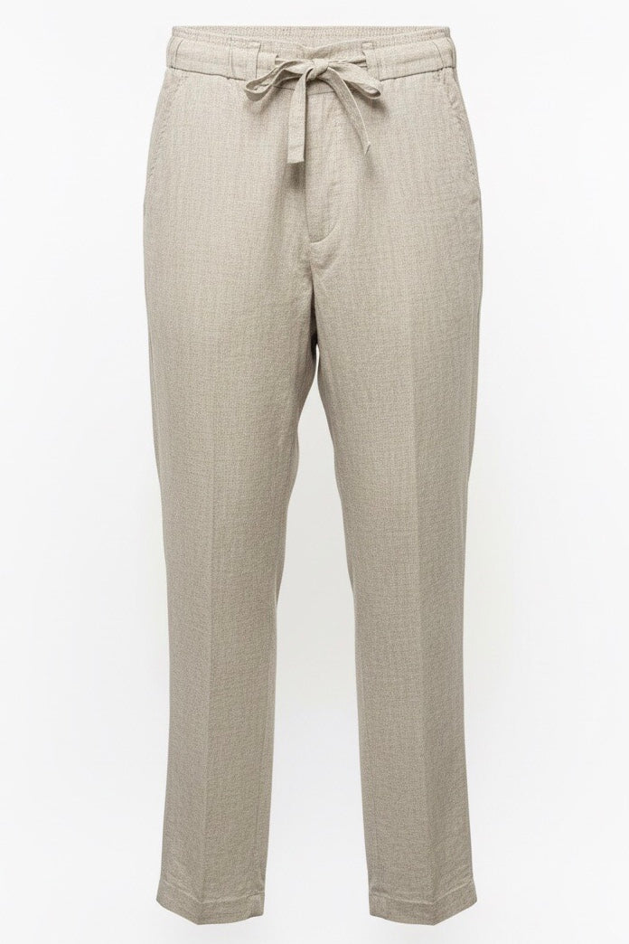 SEINSE PANTALONE LINO PSE1527SS BEIGE
