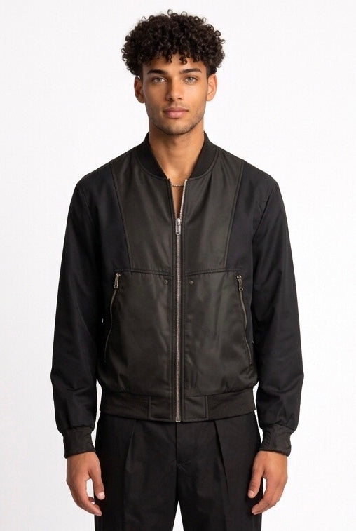 YES LONDON GIUBBINO PELLE XG5281 NERO