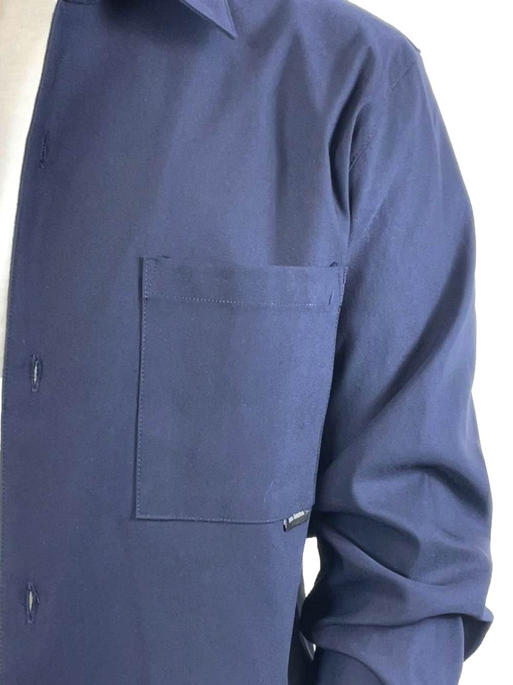 YES LONDON CAMICIA FRESCO LANA XCM7211 BLU