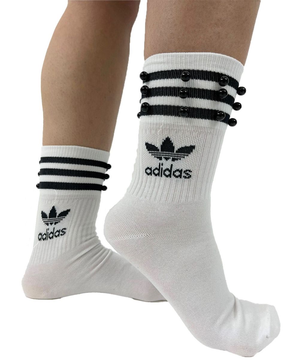 ICONIC 1963 CALZINI BIANCHI + PERLE