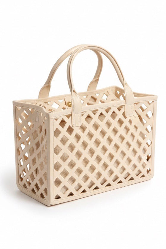 MARC ELLIS FLAT PLOT BEIGE/LIGHT GOLD