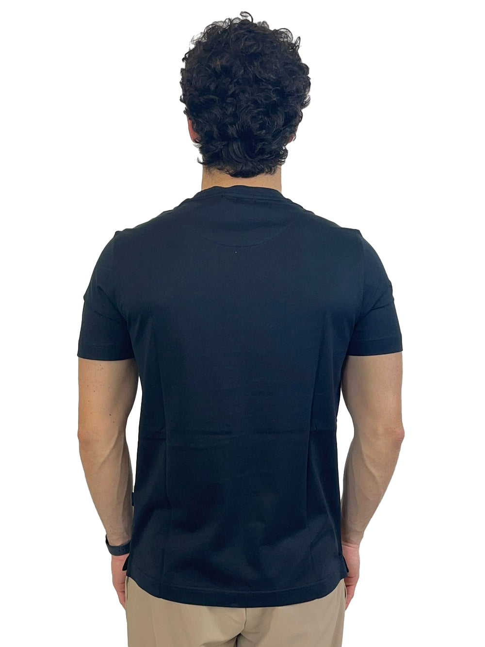 LIU JO T-SHIRT ROUNDSILK BLACK