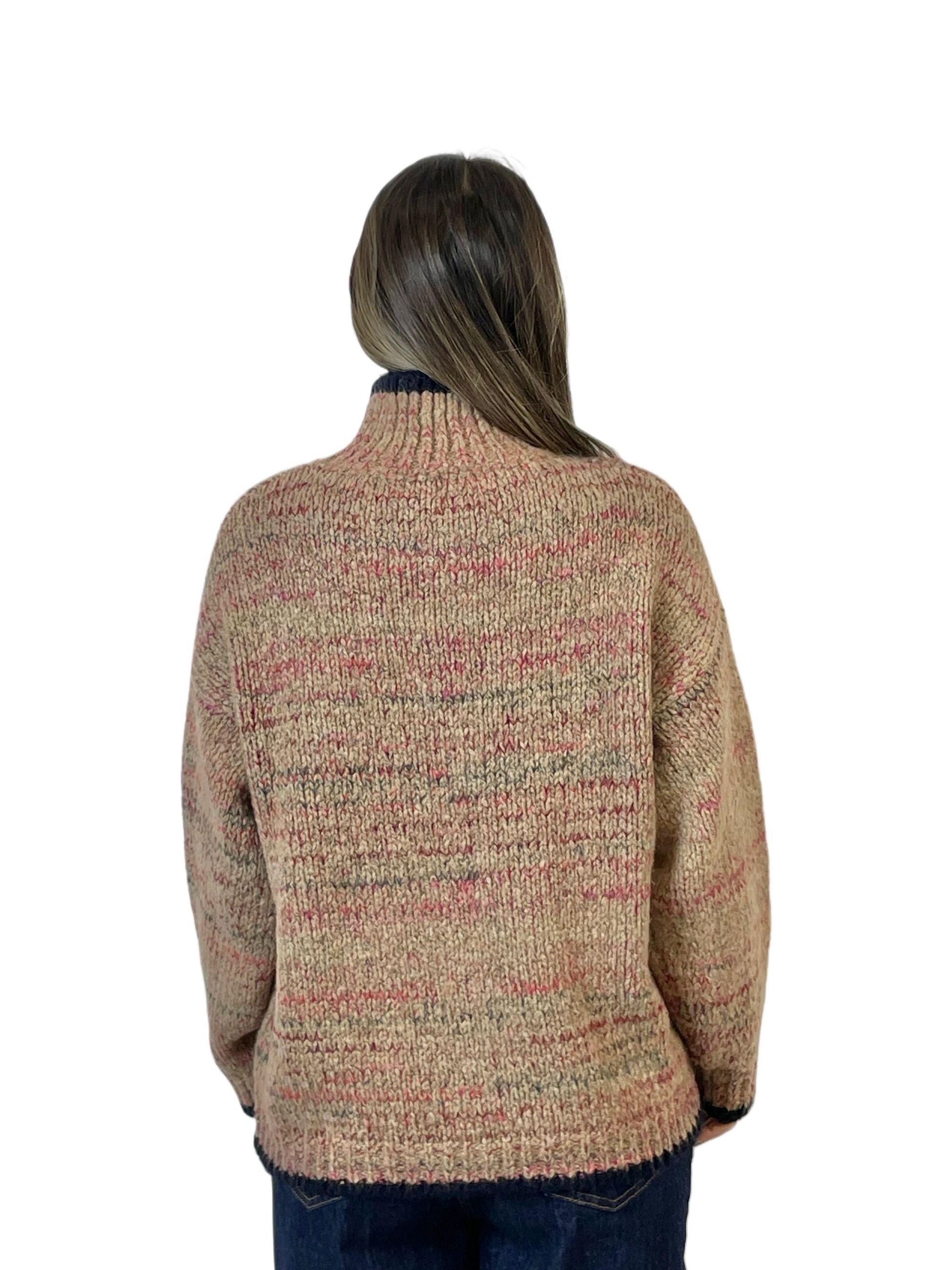 ACCADEMIA 20 PULLOVER RAINBOW ROSA