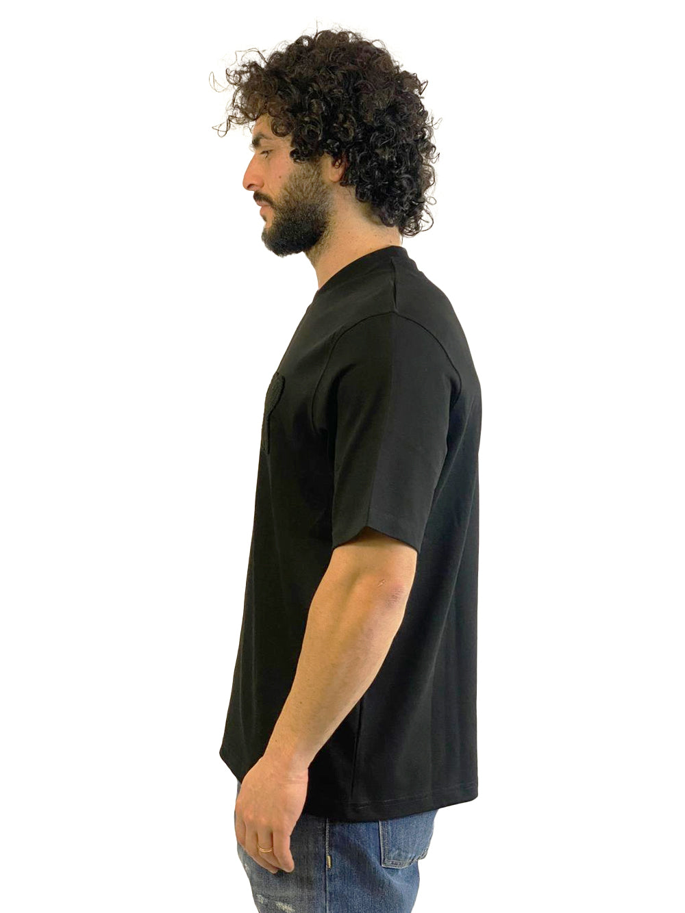 AMI PARIS SHIRT 811-3j5016 BLACK/BLACK