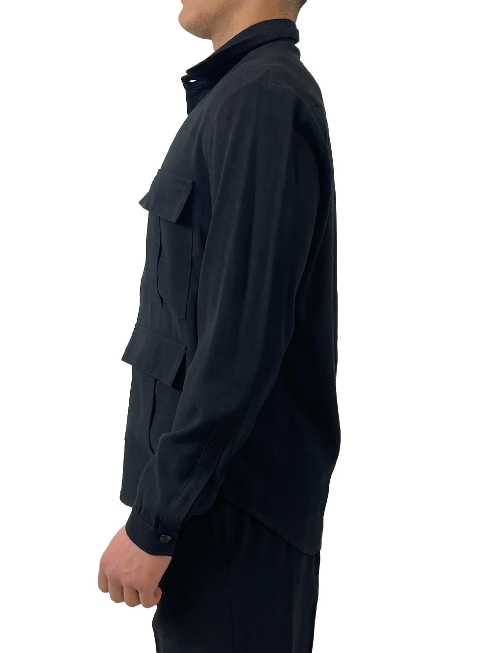 YES LONDON CAMICIA XCM7184 NERO