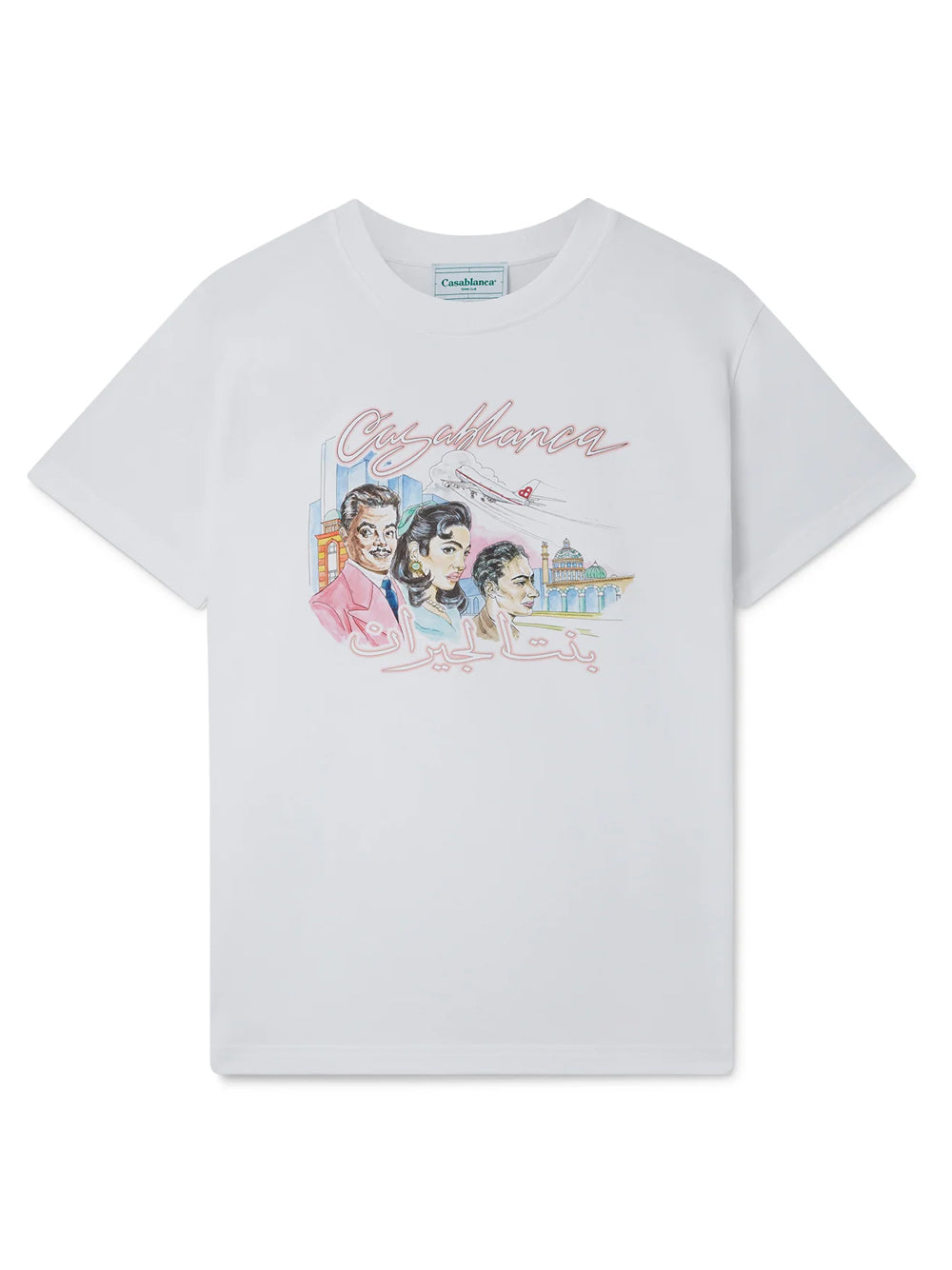 CASABLANCA LA LIAISON PRINTED T-SHIRT