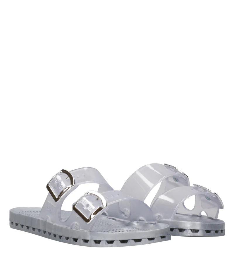 ciabatta unisex SENSI SENSI LA JOLLA JELLY SILVER
