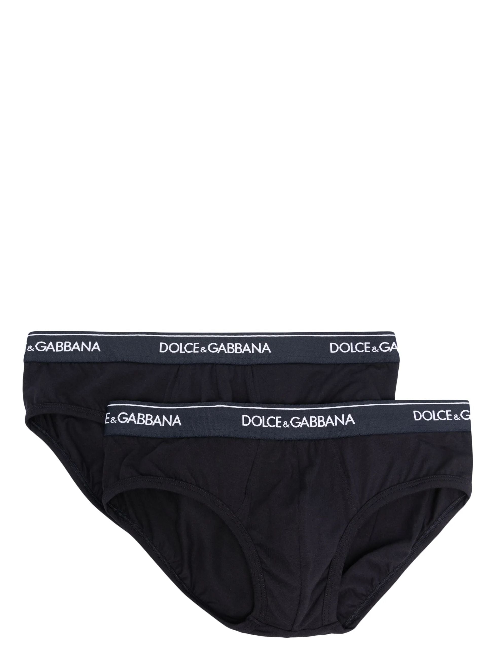 DOLCE E GABBANA BIPACK BRANDO BRIEF SLIP M9C05J ONN95 NAVY