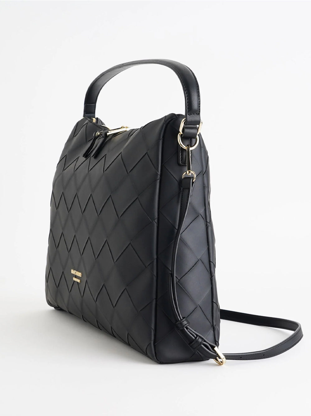 MARC ELLIS CLOUD TOTE BAG BLACK/GOLD