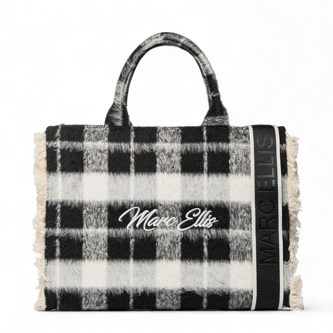 MARC ELLIS BUBY CHECK L BLACK