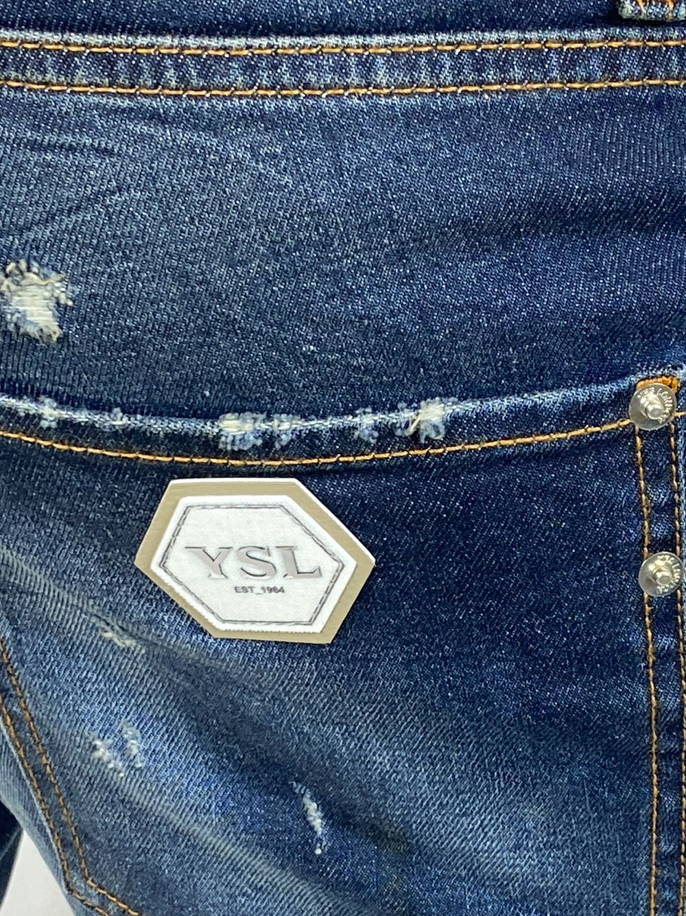 YES LONDON JEANS XJ3246 TWIST BLU