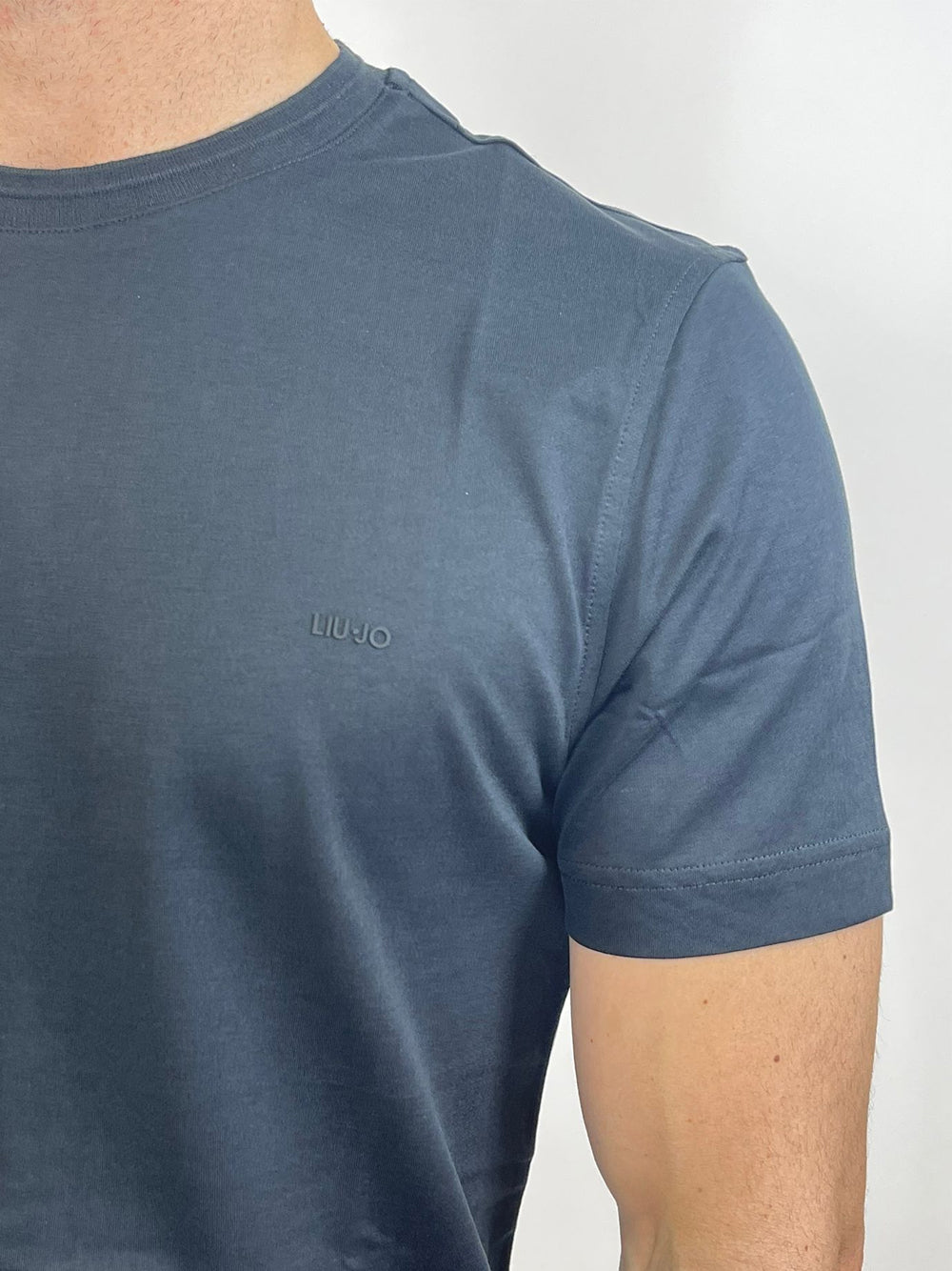 LIU JO T-SHIRT ROUNDSILK BLACK