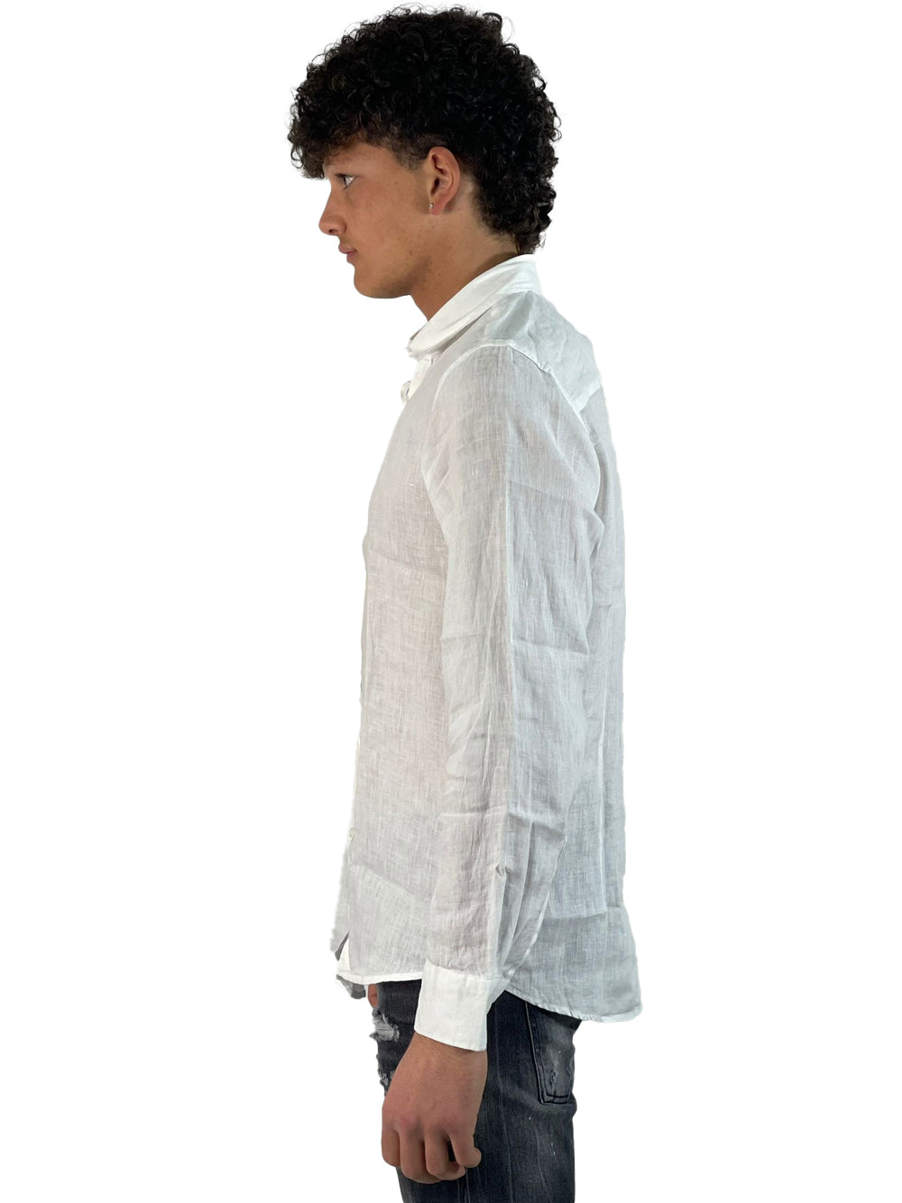 GIANNI LUPO CAMICIA BIANCA GL7619