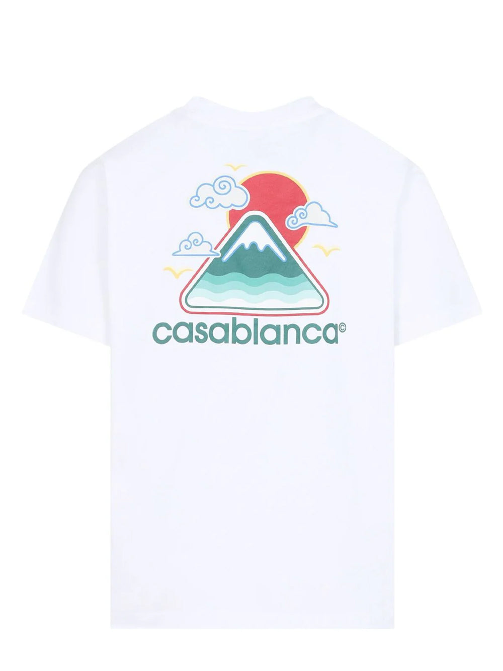 CASABLANCA MONTAGNE ONDULEE SCREEN T-SHIRT