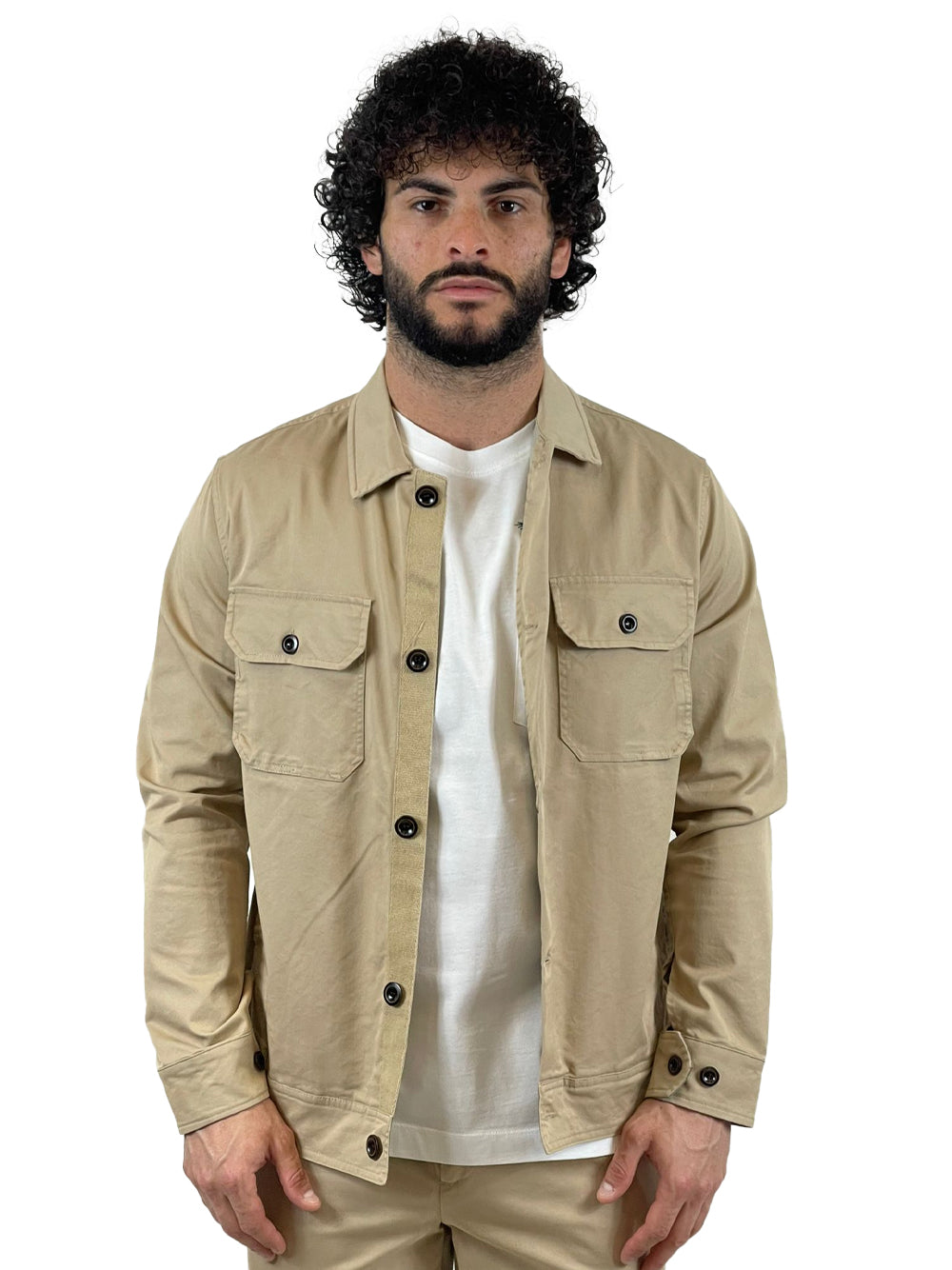 SEINSE GIACCA BEIGE GBE1030SS