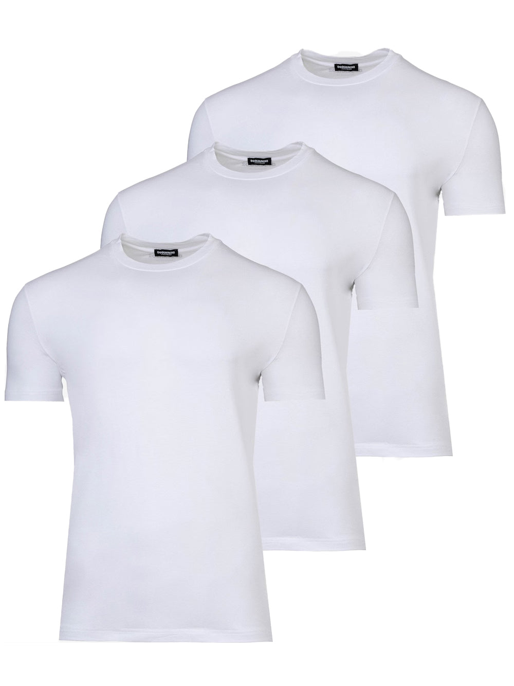 DSQUARED TRIPACK T-SHIRT DCX350060 100