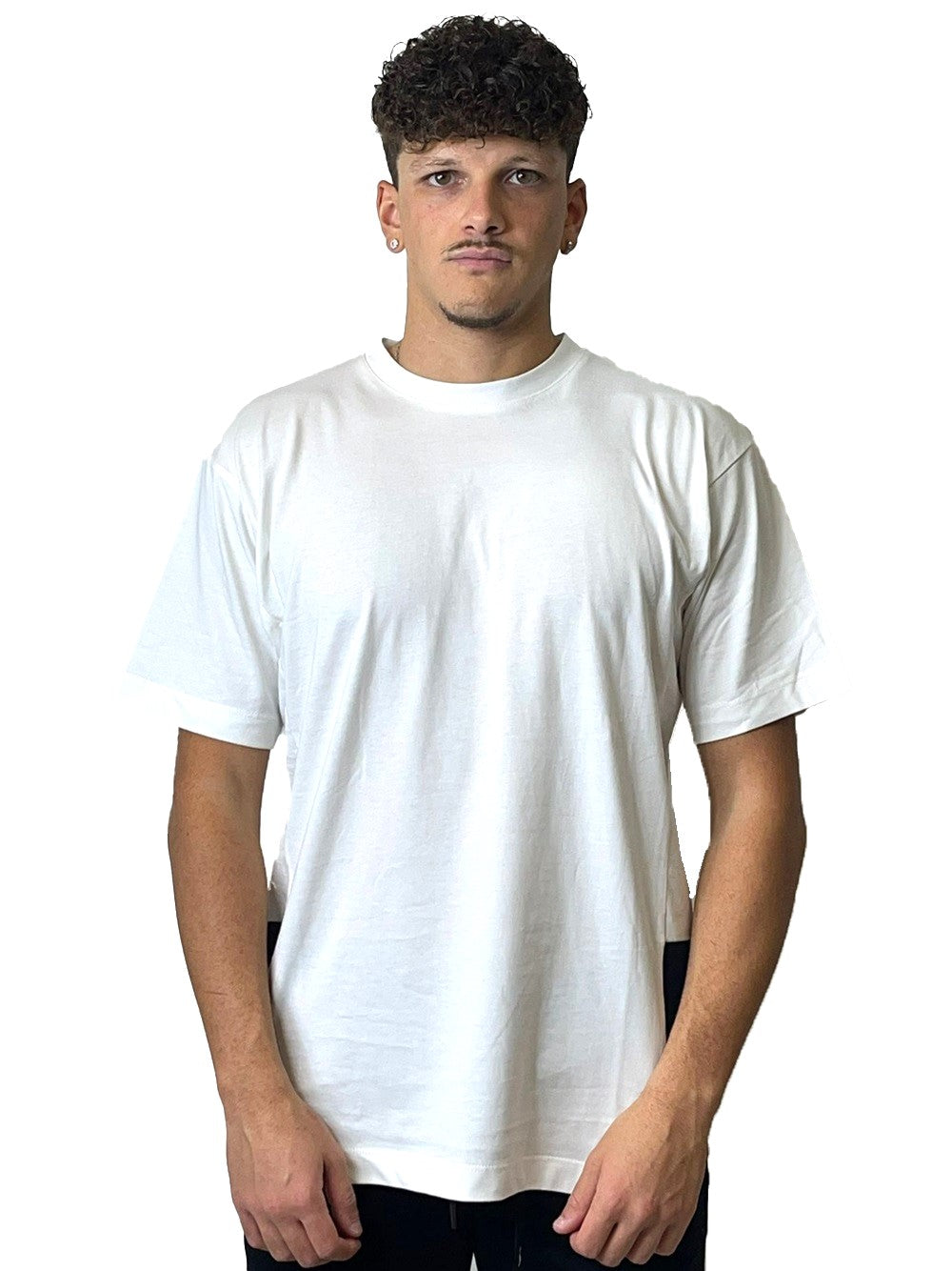 PRIME T-SHIRT AG7011 PANNA/NERO