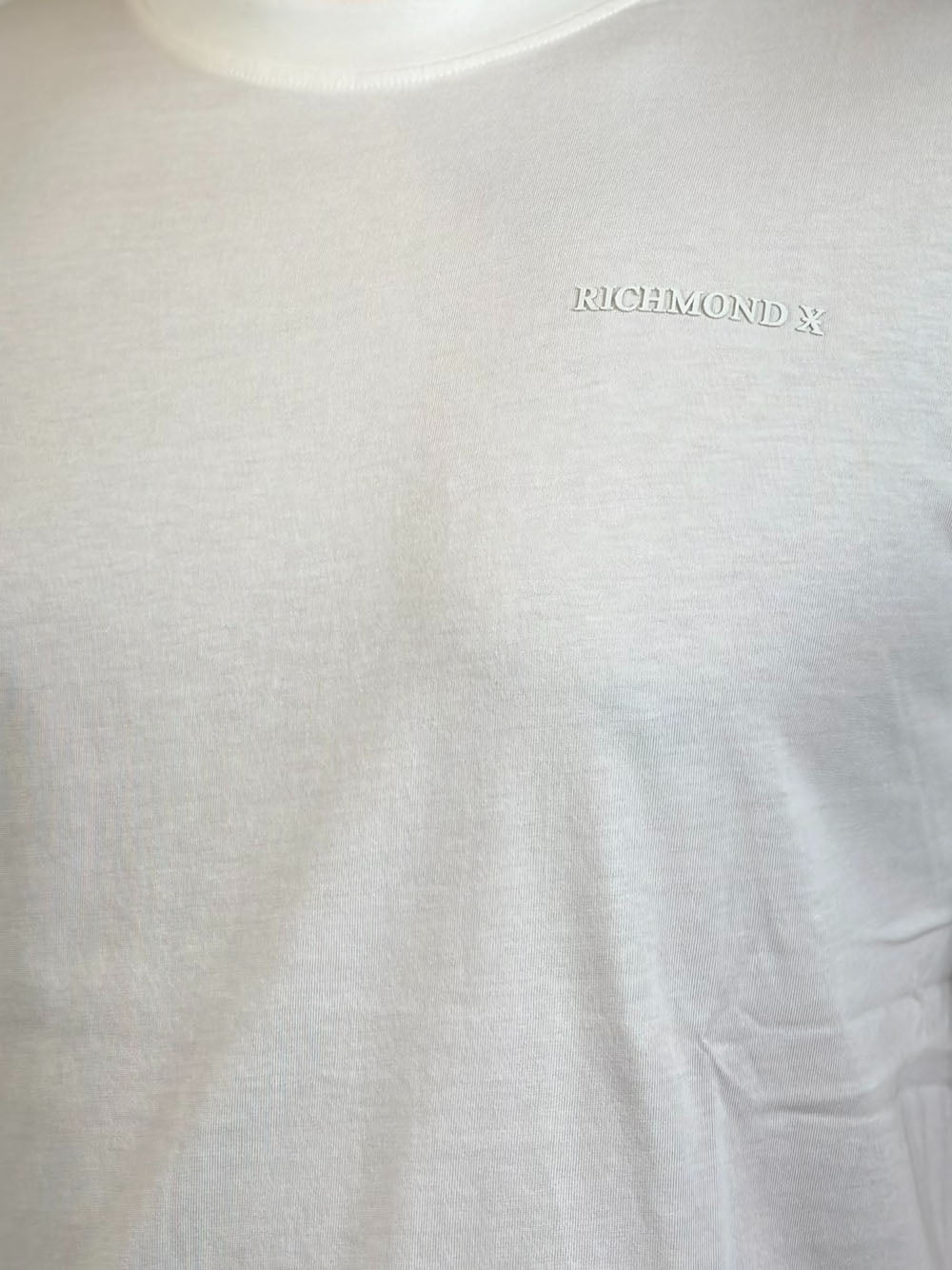 RICHMOND T SHIRT UMP26010TS RSC WHITE
