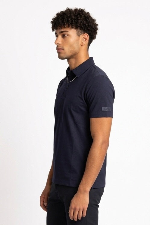 HESKIMO POLO OXFORD 3D HE1410003 BLU