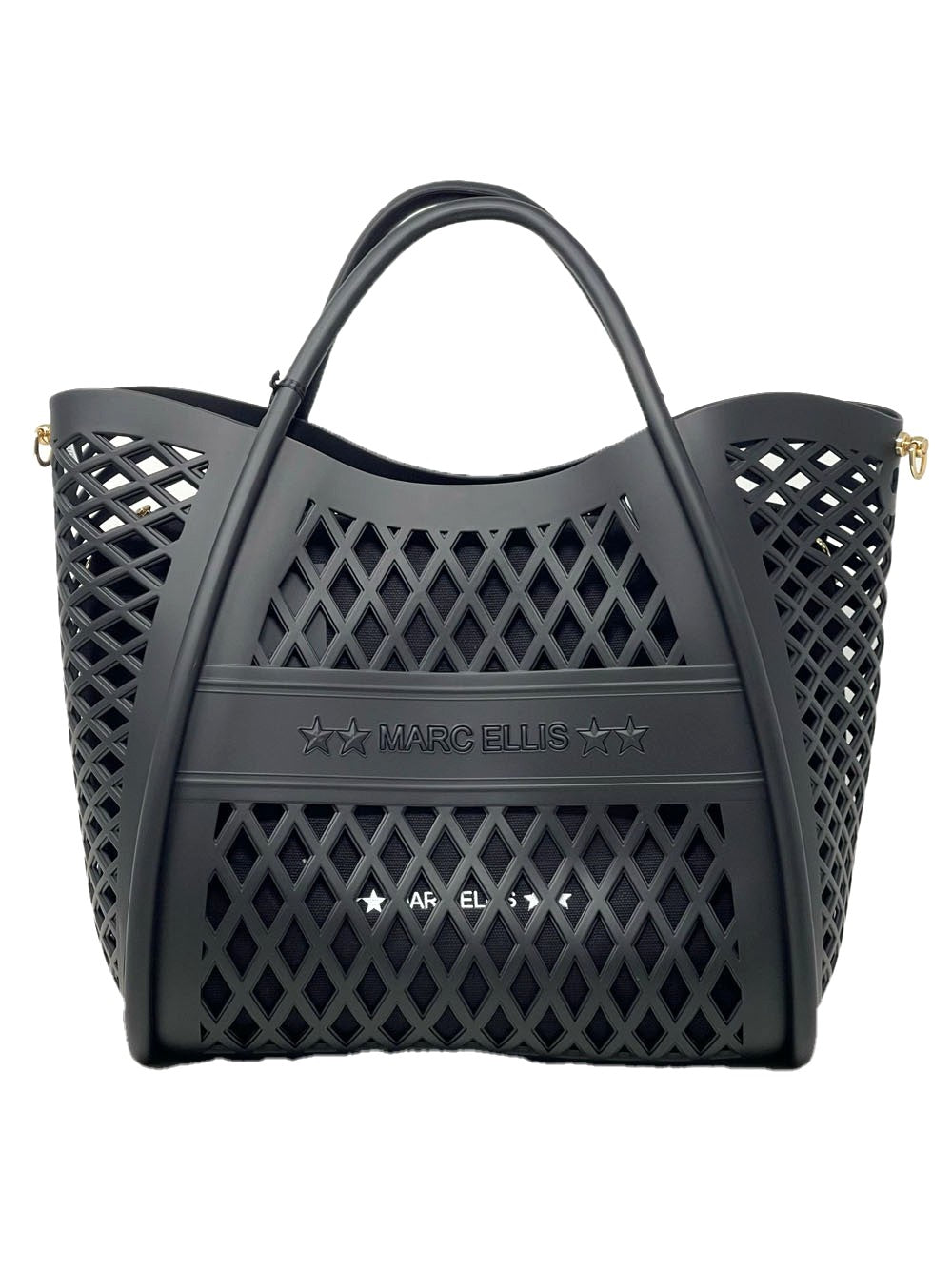 MARC ELLIS BUBY BASKET25 BLACK/LIGHT GOLD