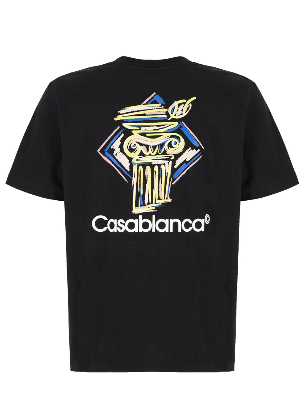 CASABLANCA DIAMOND COLUMN T-SHIRT 001