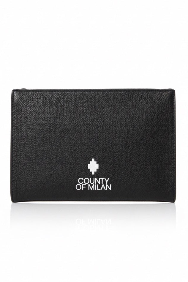 COUNTY OF MILAN BY MARCELO BURLON POCHETTE COMAS260345 BLACK/WHITE