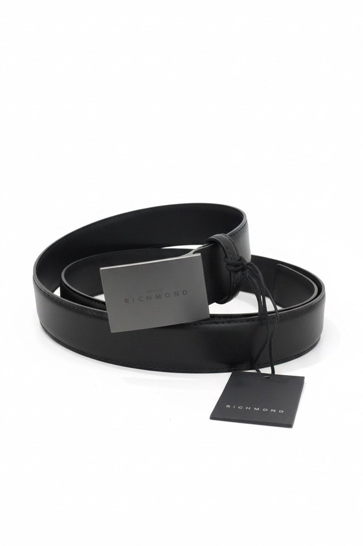 RICHMOND CINTURA PLACCA SILVER