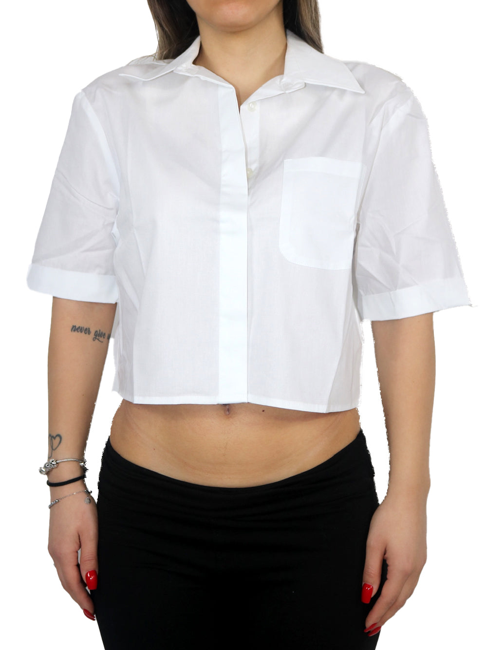 HINNOMINATE CAMICIA HMABW02589 BIANCA