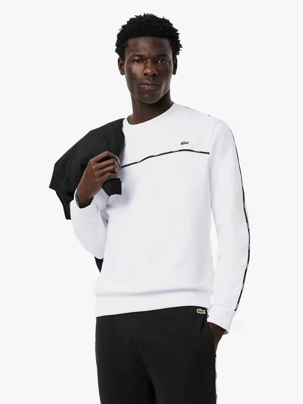 LACOSTE FELPA SH9818 00 001