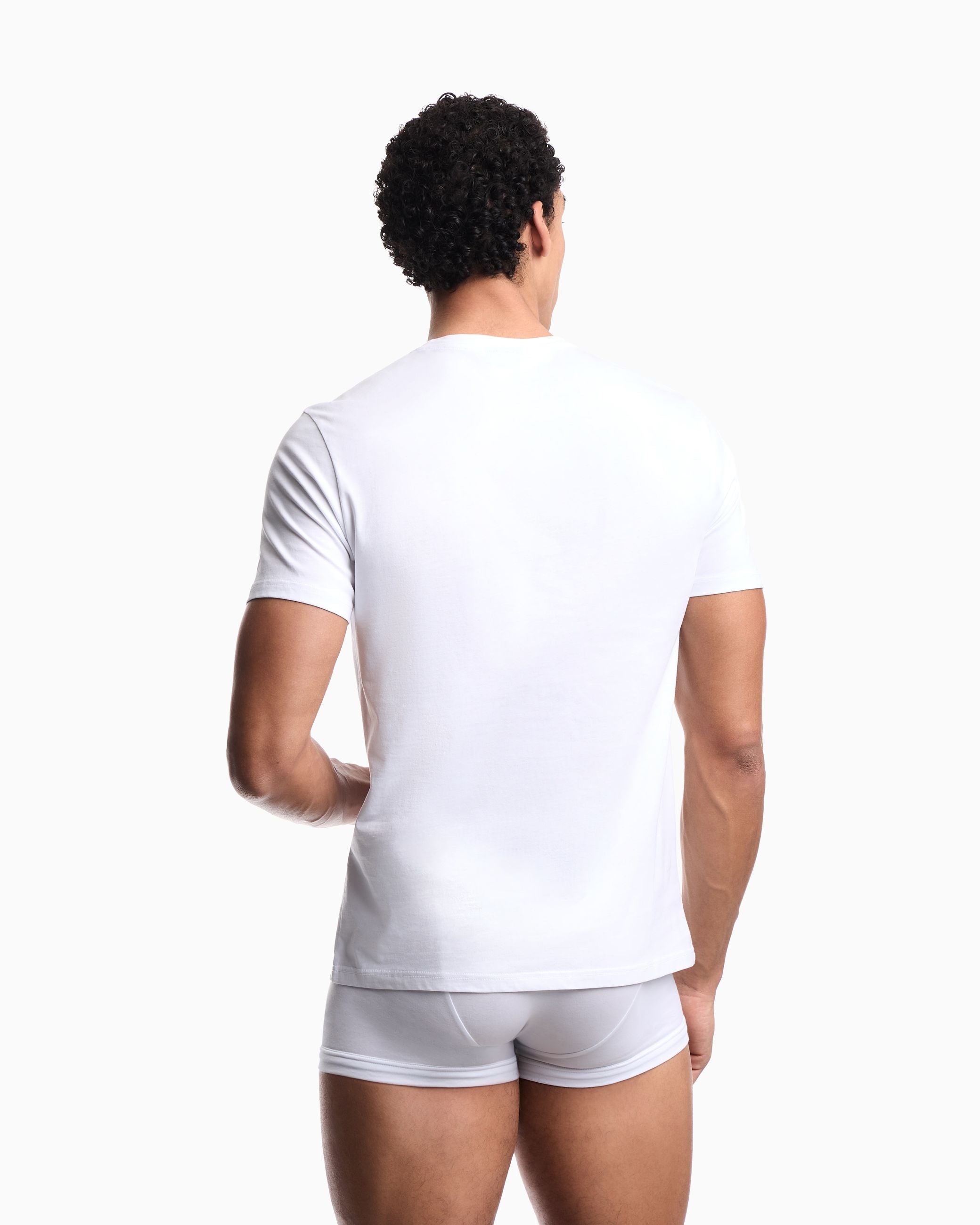 ARMANI T SHIRT EM00574 AF20434 U0002 BIANCA