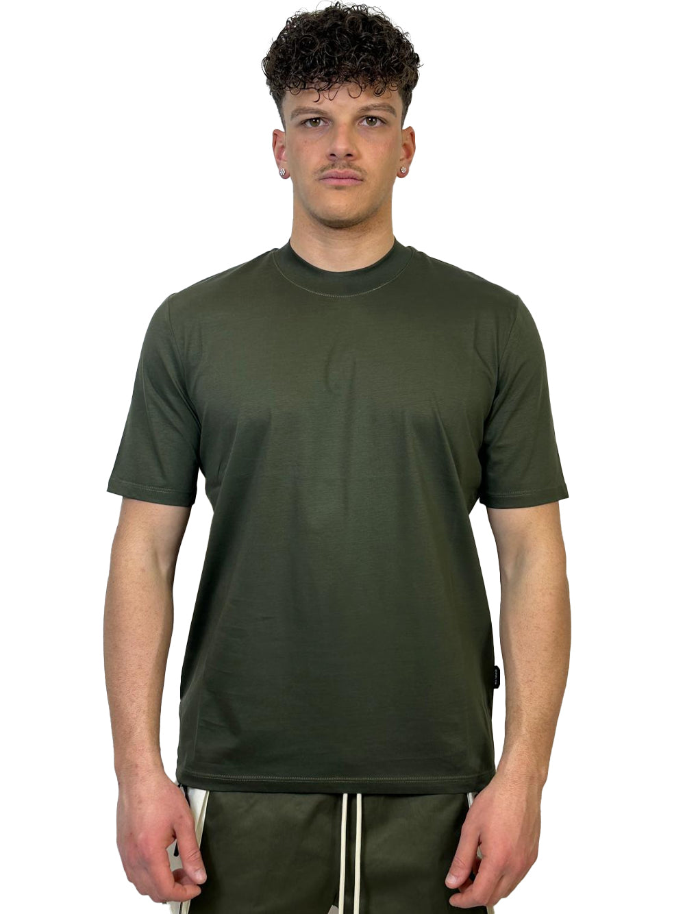 YES LONDON T-SHIRT XM4196 VERDE