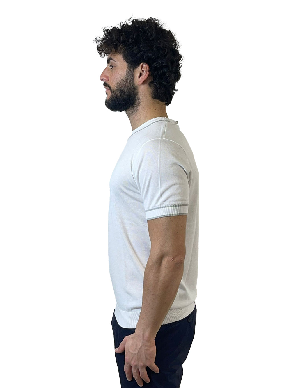 DIKTAT MAGLIA BIANCA DK67042