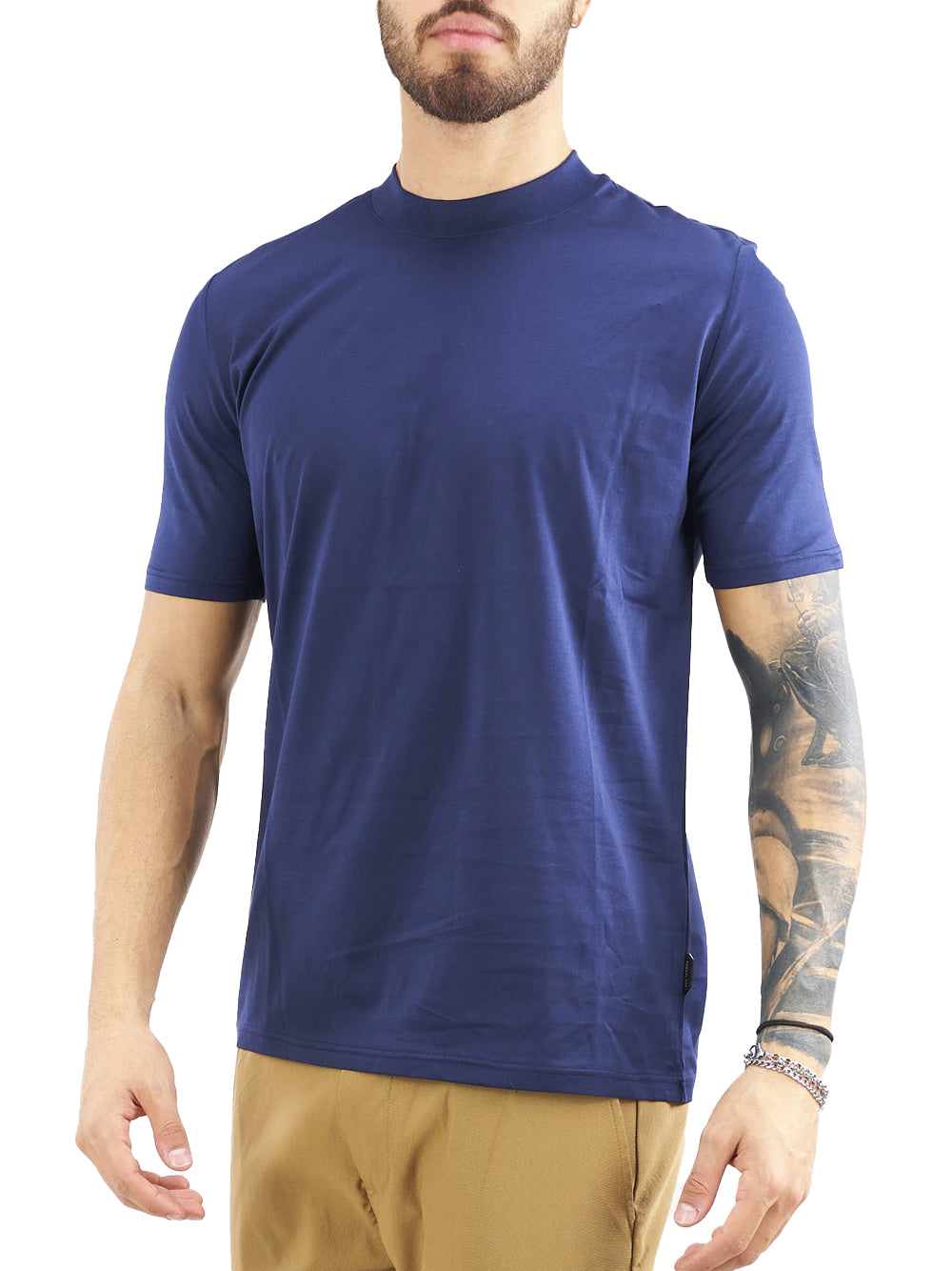 YES LONDON T-SHIRT BLU XM4058