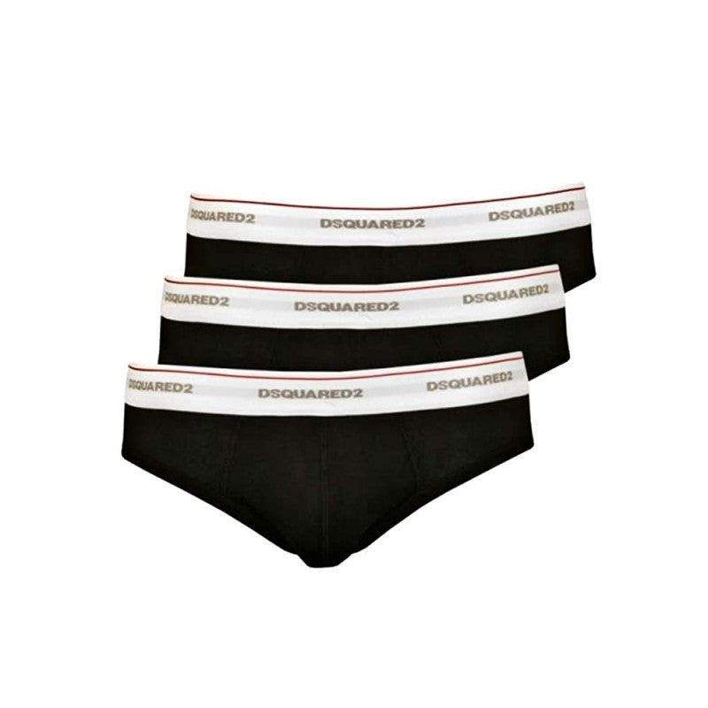 DSQUARED SLIP NERI TRI-PACK DCX610040