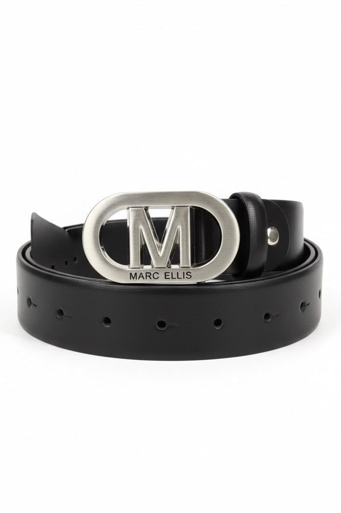 MARC ELLIS ME BELT 175 BX BLACK/SILVER