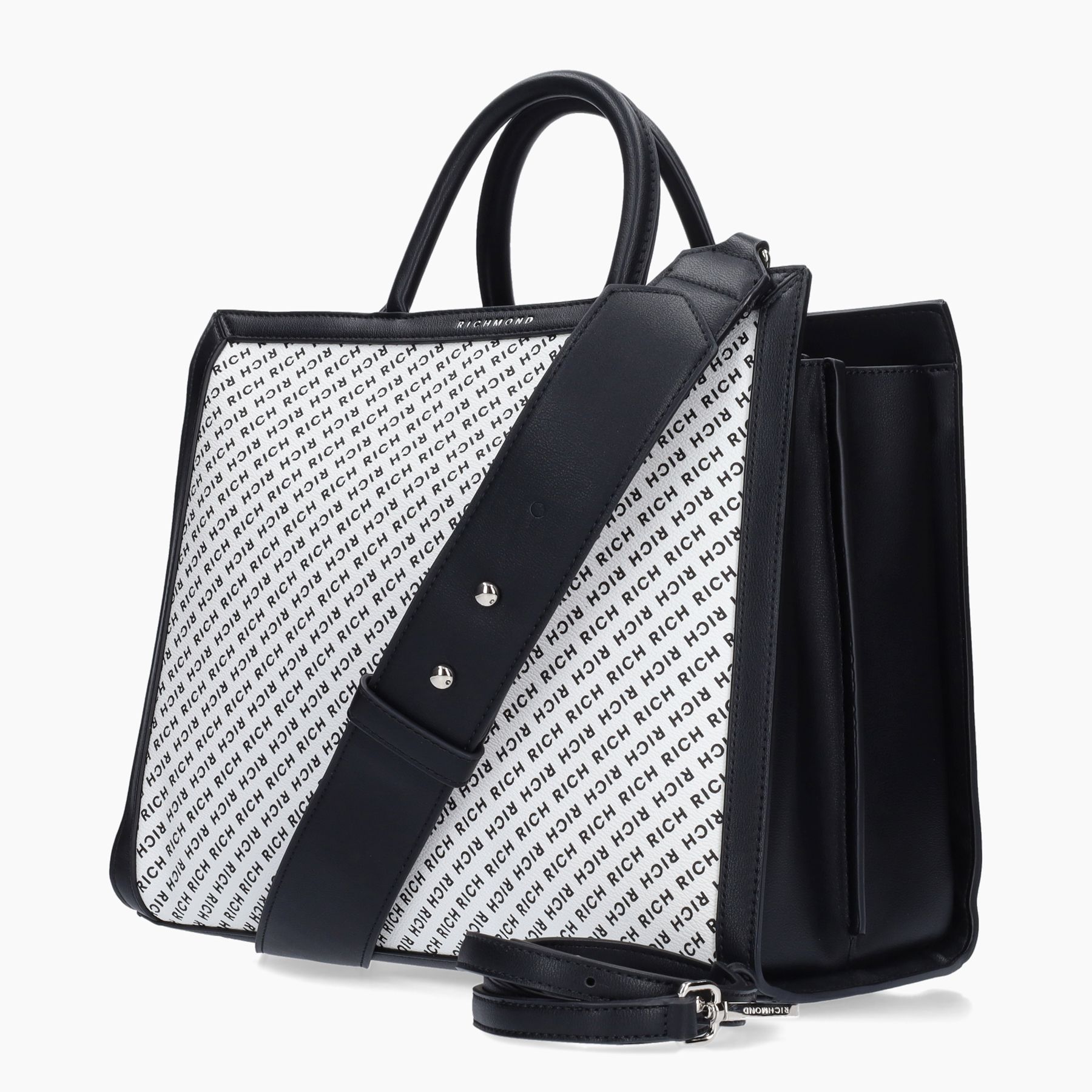 RICHMOND TOTE BAG RWA24100BO WHITE