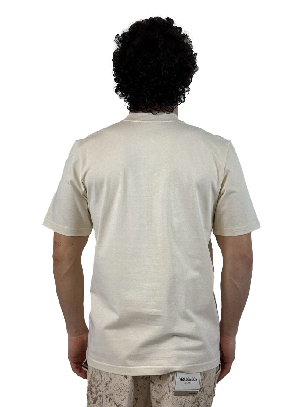 YES LONDON T SHIRT XM4250 PANNA