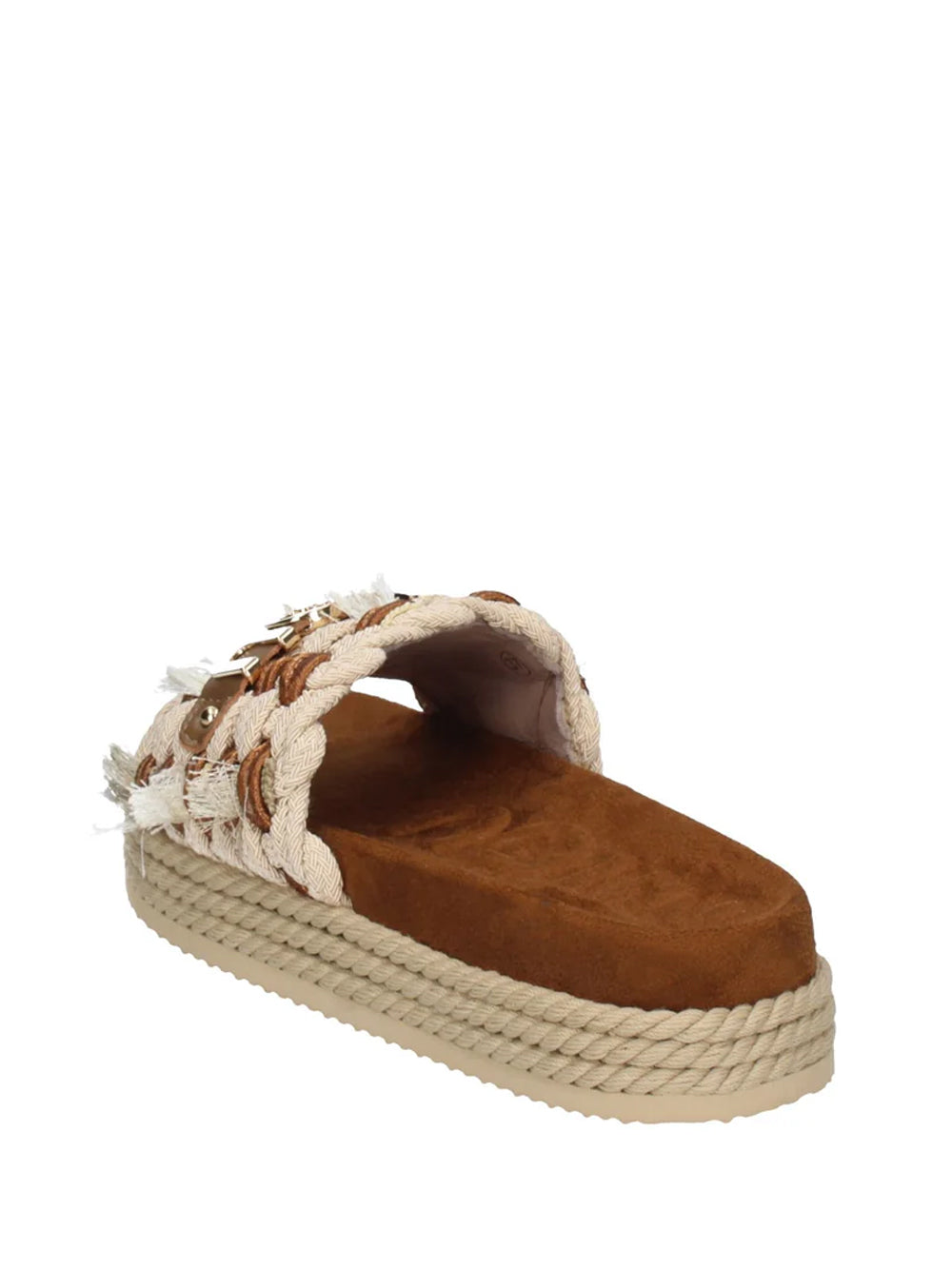 MOU ciabatta SW451008K MONOBAND ROPE SANDAL FRINGES