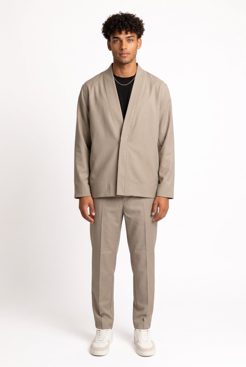 DARK LABEL COORDSET FRESCO LANA DRKG660 + DRKP172 TERRA