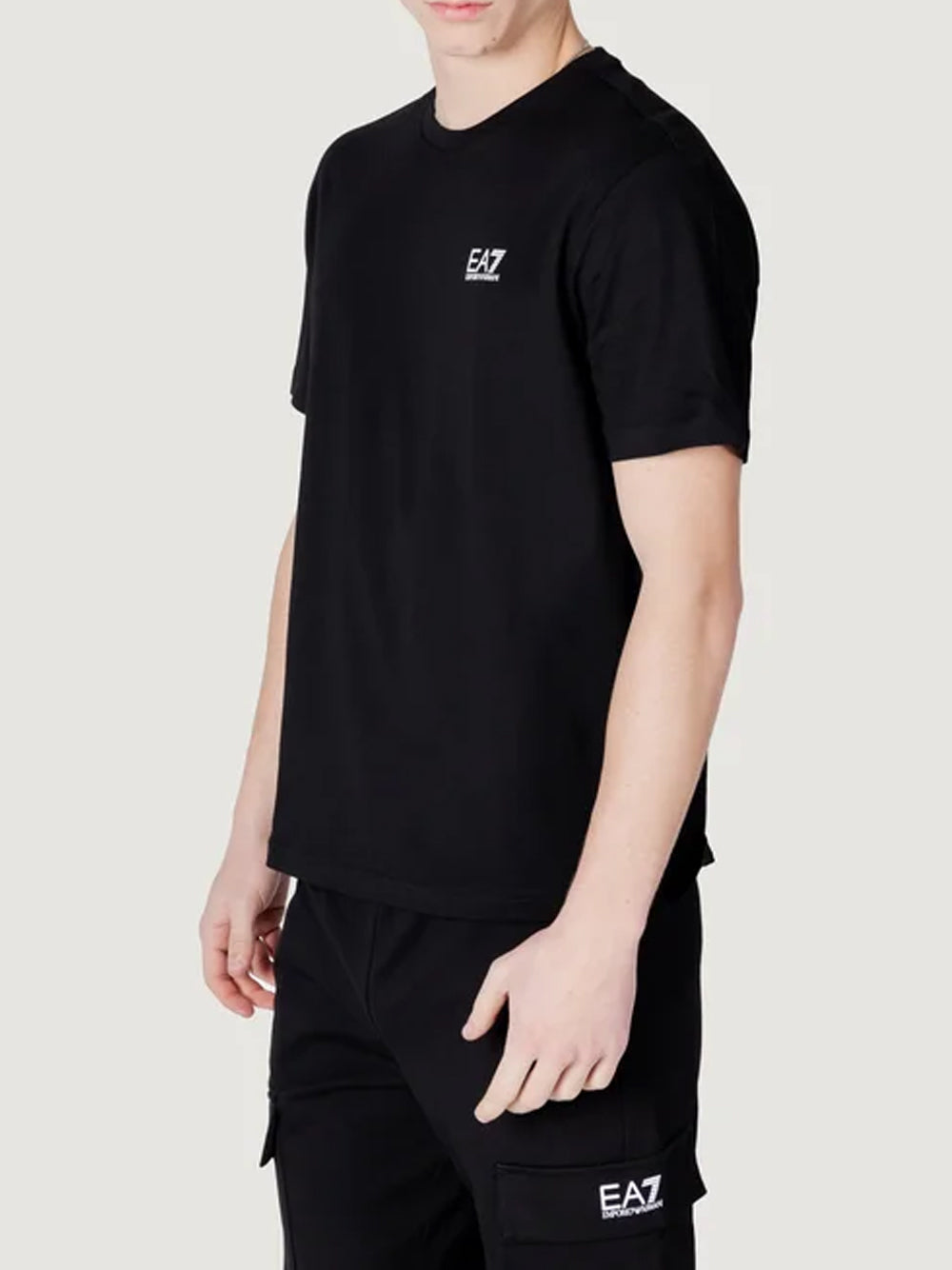 ARMANI T-SHIRT BLACK/WHITE 7M000567 AF10375 MC001