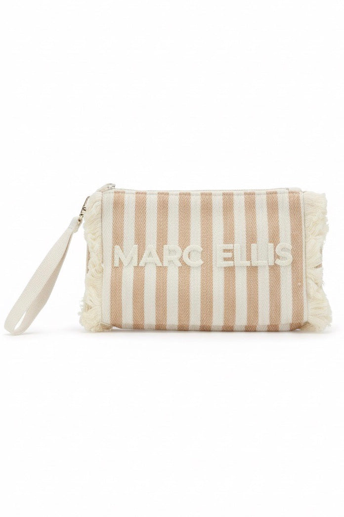 MARC ELLIS BUBY S. JOAN LIGHT TAN POCHETTE