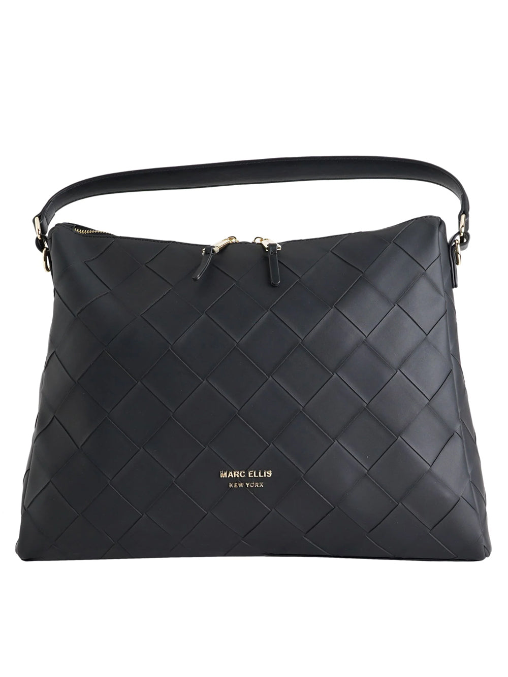 MARC ELLIS CLOUD TOTE BAG BLACK/GOLD