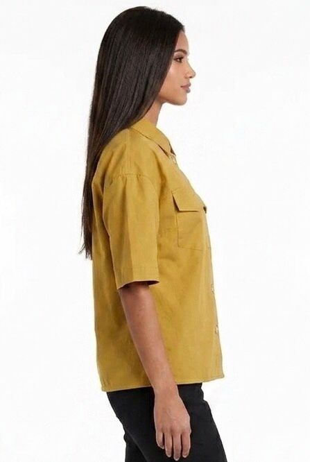MARKUP CAMICIA MW1660114 SENAPE