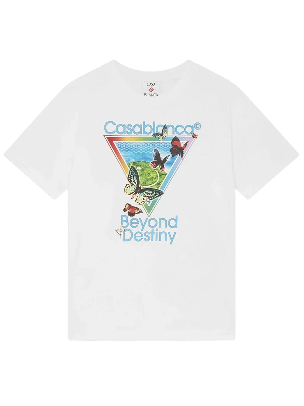 CASABLANCA TENNIS CLUB ICON BEYOND DESTINY CLASSIC T SHIRT M-SP26-JTS-001-16