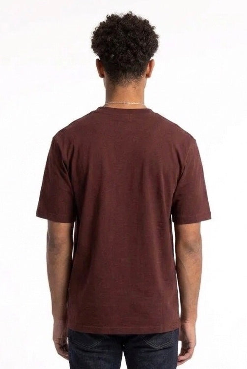 DARK LABEL T SHIRT DRKM851 BORDEAUX
