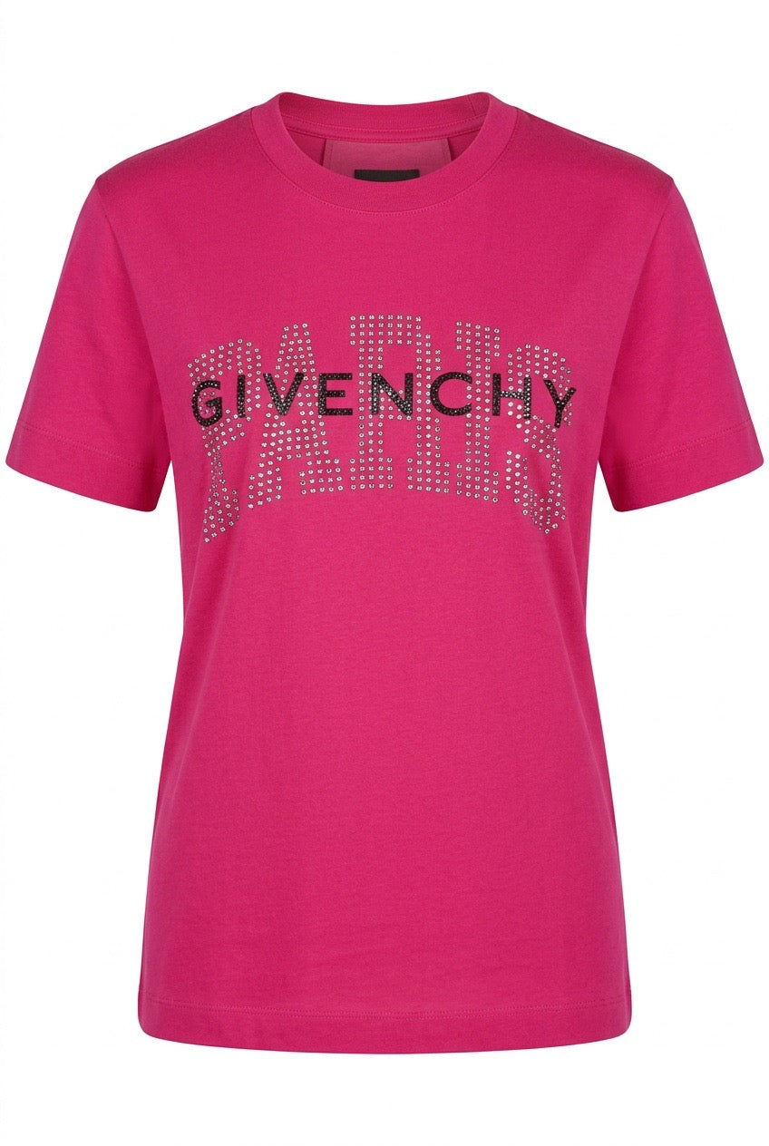 GIVENCHY T SHIRT BW70AS3YD2 675 FUCSIA