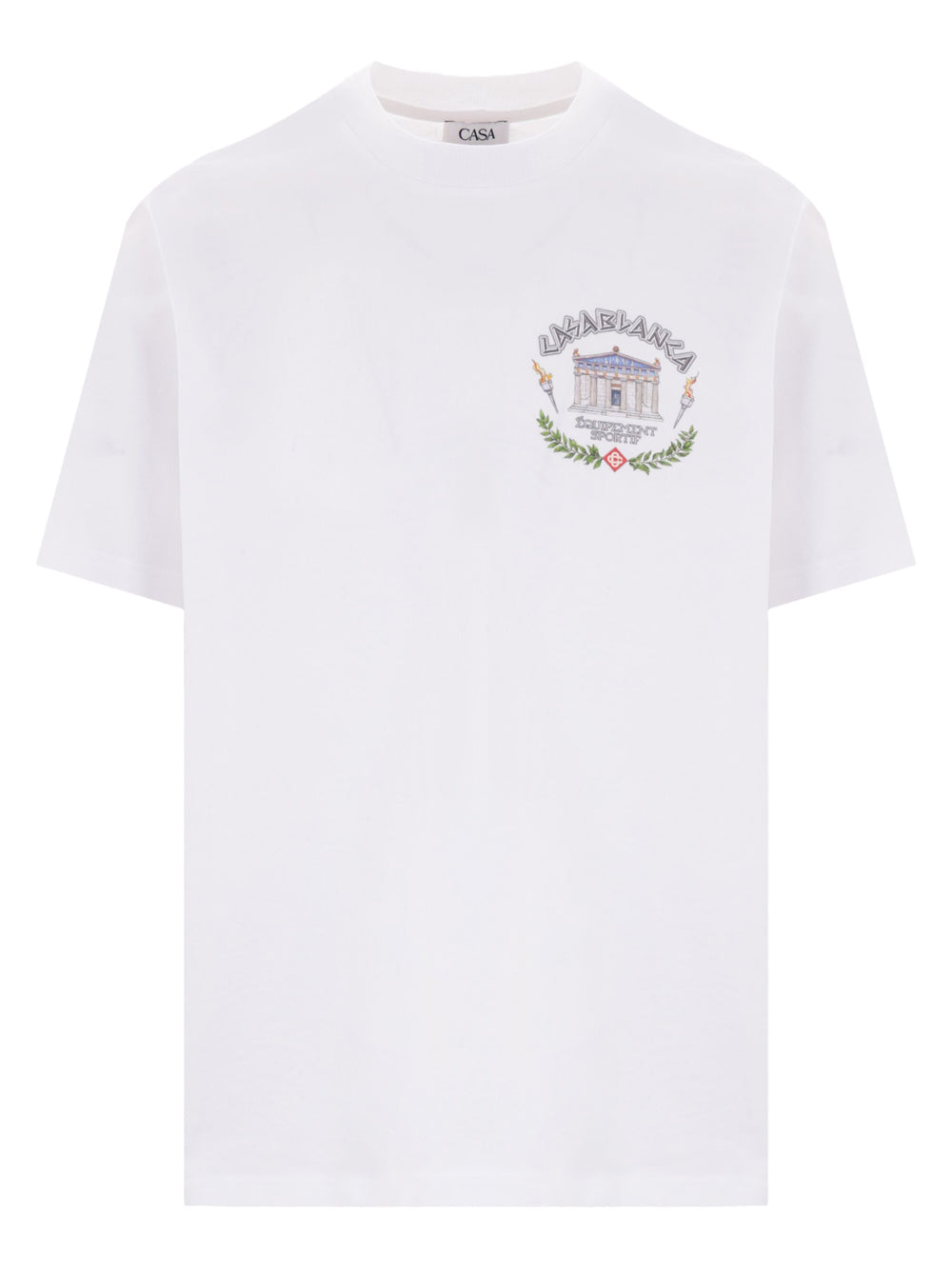 CASABLANCA LE TEMPLE DU SPORT T-SHIRT